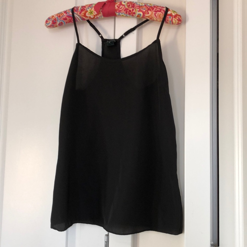 Black J Crew Silky Camisole Size 0
